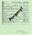 Click on the Image for Details about Obama's Forged Birth Certificate and Selective Service (Draft) Registration Form