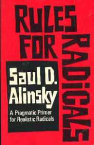 Rules for Radicals, Barack Obama's political tactics book, teaches to divide and conquer and rub the passion of the people raw to obtain the desired socialist goal. He taught courses using this textbook. Obama practices Rules for Radicals every day, along with the Cloward-Piven long-term strategy to undermine our economic system and our Ronstitutional Republic form of government