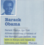 Click image to learn about Obama himself and many others stating prior to his filing to run for President that Obama was born in Kenya